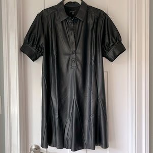Banana Republic Faux Leather Dress - Super Cute for Work or Play!!!